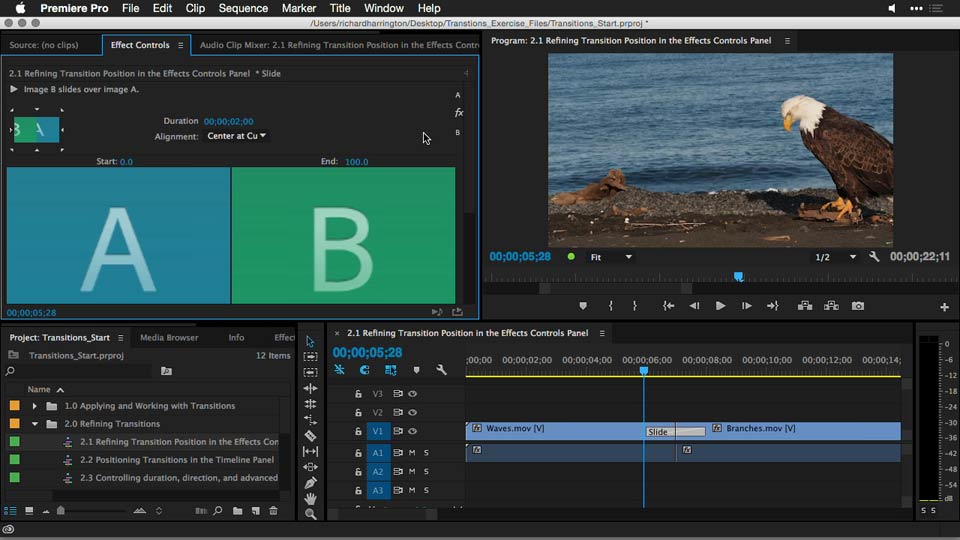 Add video transitions adobe premiere pro